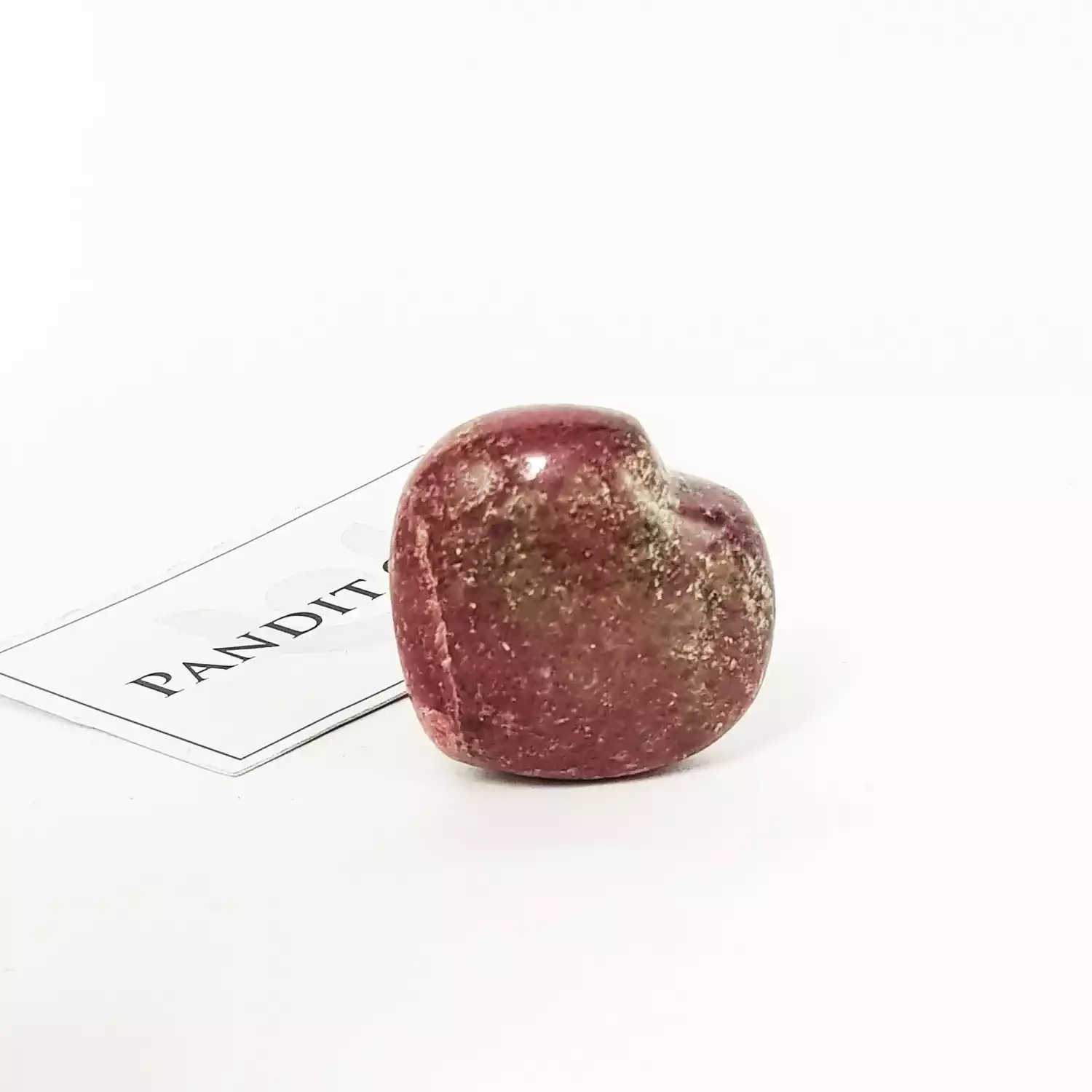 Rhodonite Healing Crystal Heart Stone - Balance Emotions - Image 4