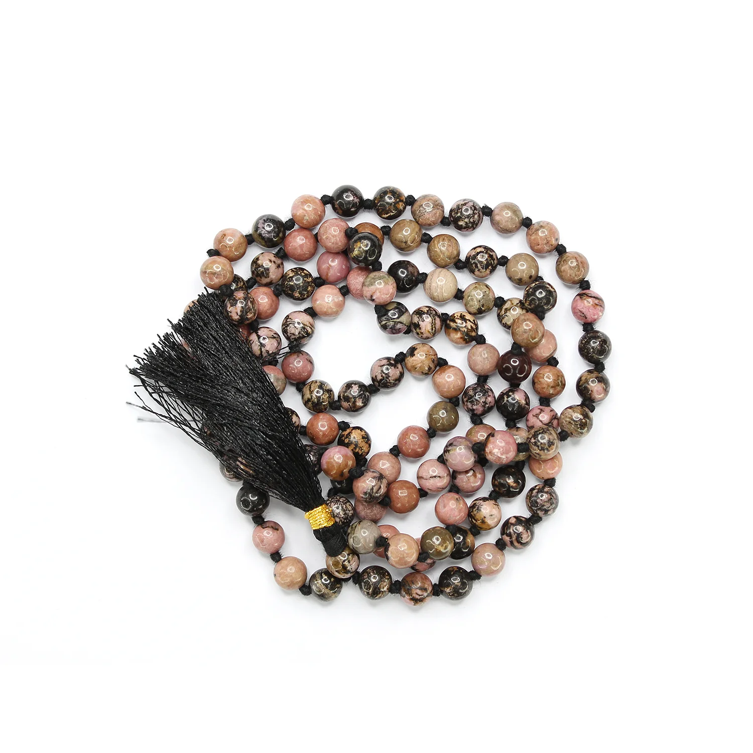 Rhodonite Mala - To Attract the Love of Dream & Calm Anxiety - Image 4