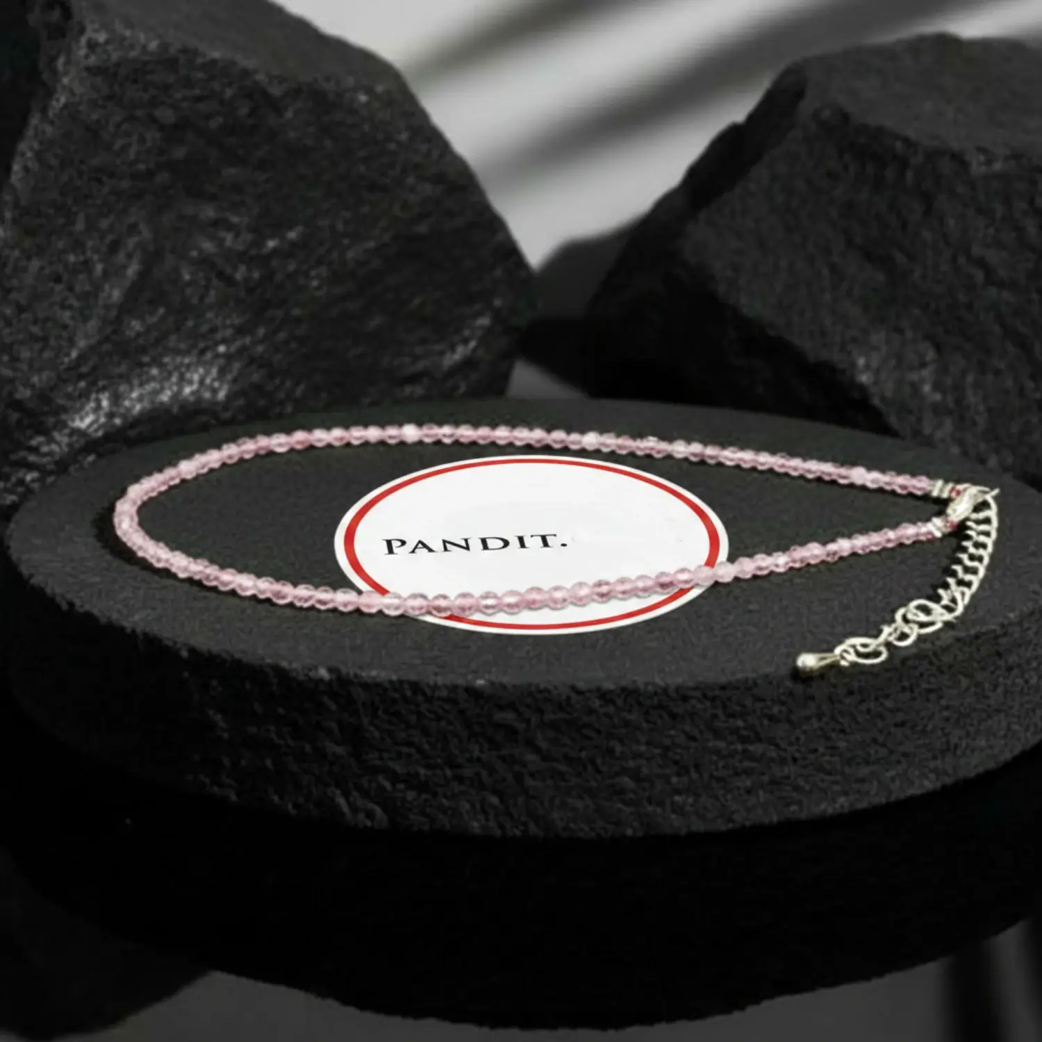Rose Quartz Anklet