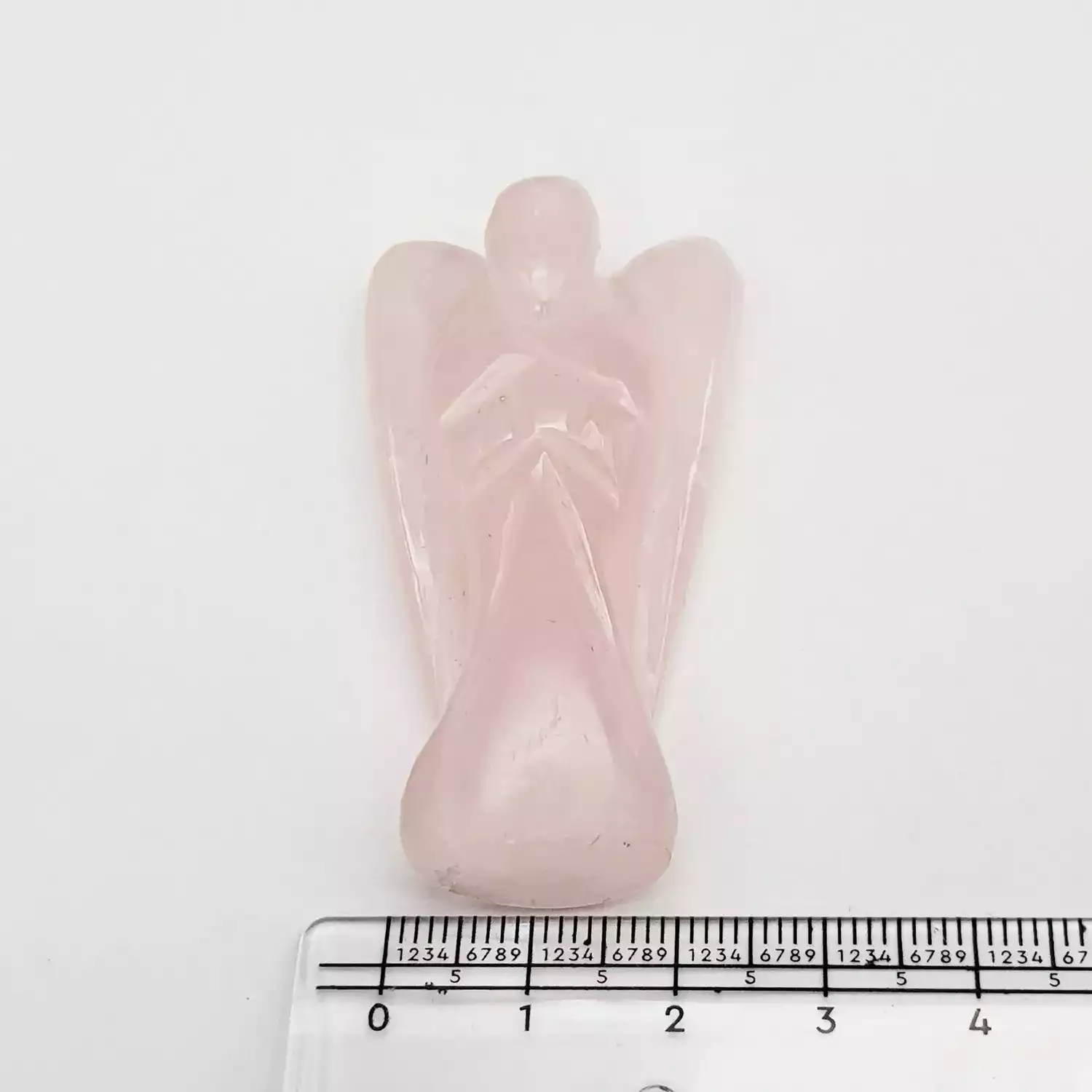 Rose Quartz Crystal Angel - For Compassion & Emotional Healing - Image 5
