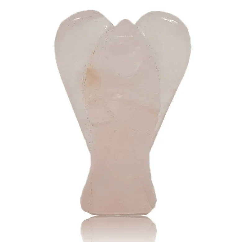 Rose Quartz Crystal Angel - For Compassion & Emotional Healing - Image 6