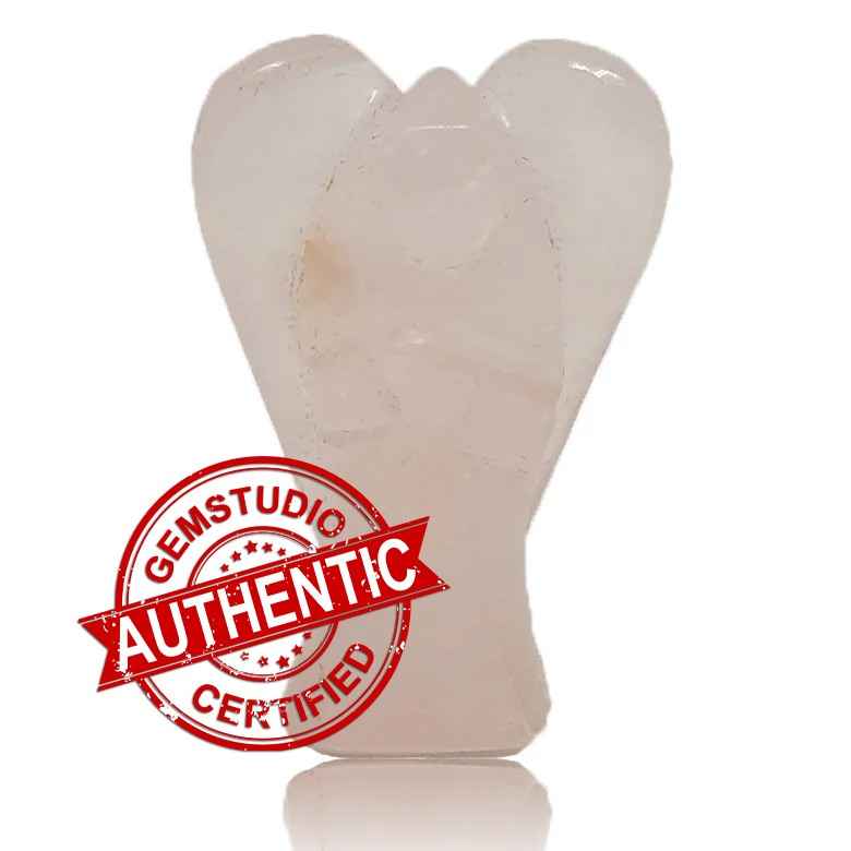 Rose Quartz Crystal Angel - For Compassion & Emotional Healing - Image 7
