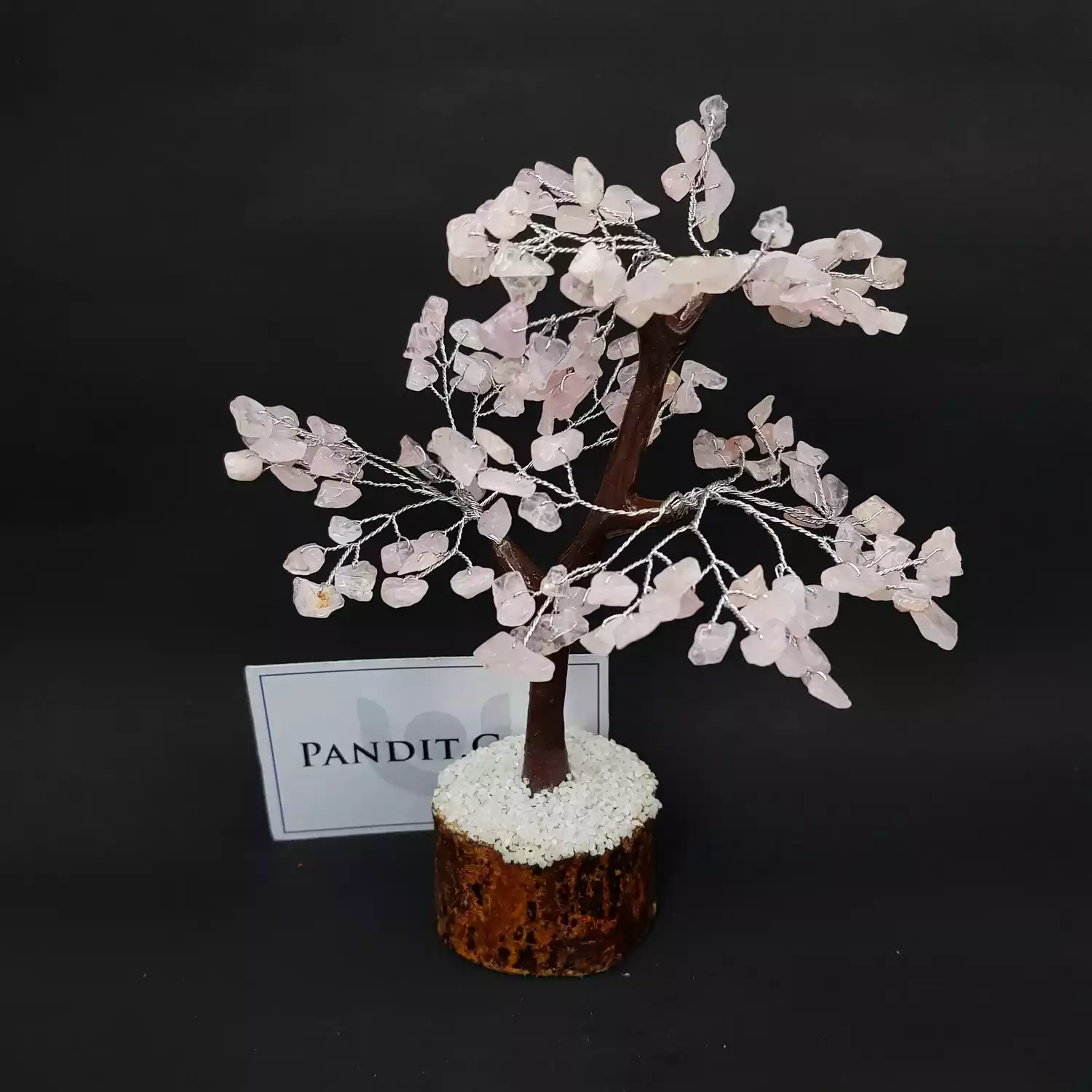 Rose Quartz Gemstone Tree - Image 3