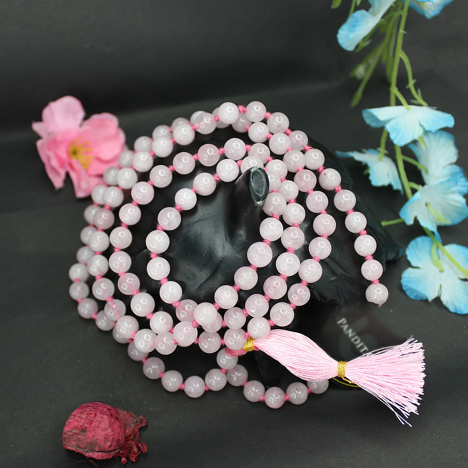 Rose Quartz Mala - To Enhance Beauty & Develop Self-Love
