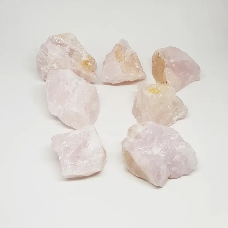 Rose Quartz Natural Raw Stones - Image 5