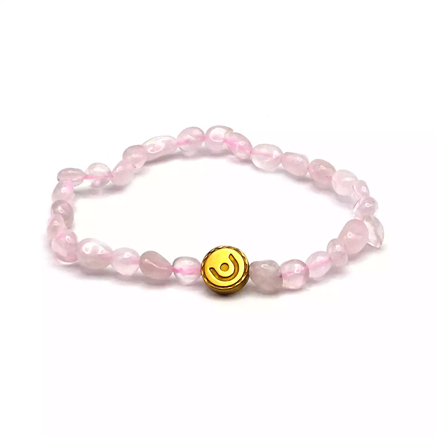 Rose Quartz Tumble Bracelet - To Enhance Beauty & Happiness - Image 4