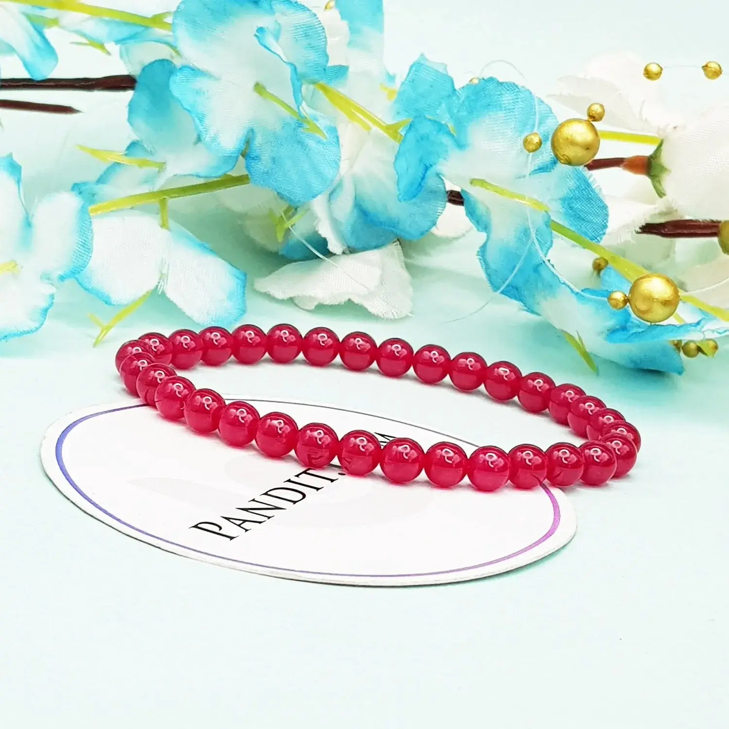 Ruby Bracelet - For Recognition and Ensures Success