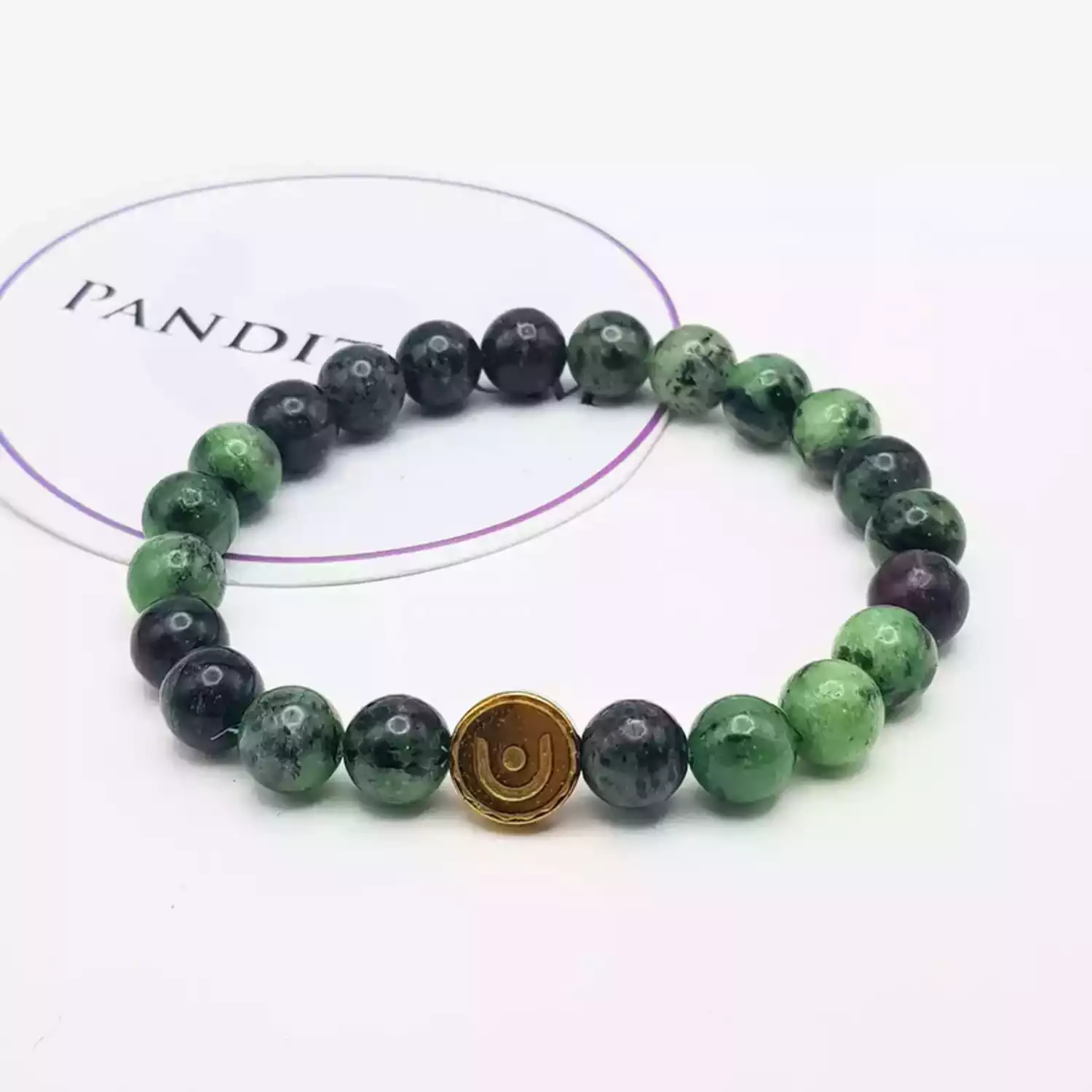 Ruby Zoisite Bracelet - For a Vibrant and Joyful Life - Image 3
