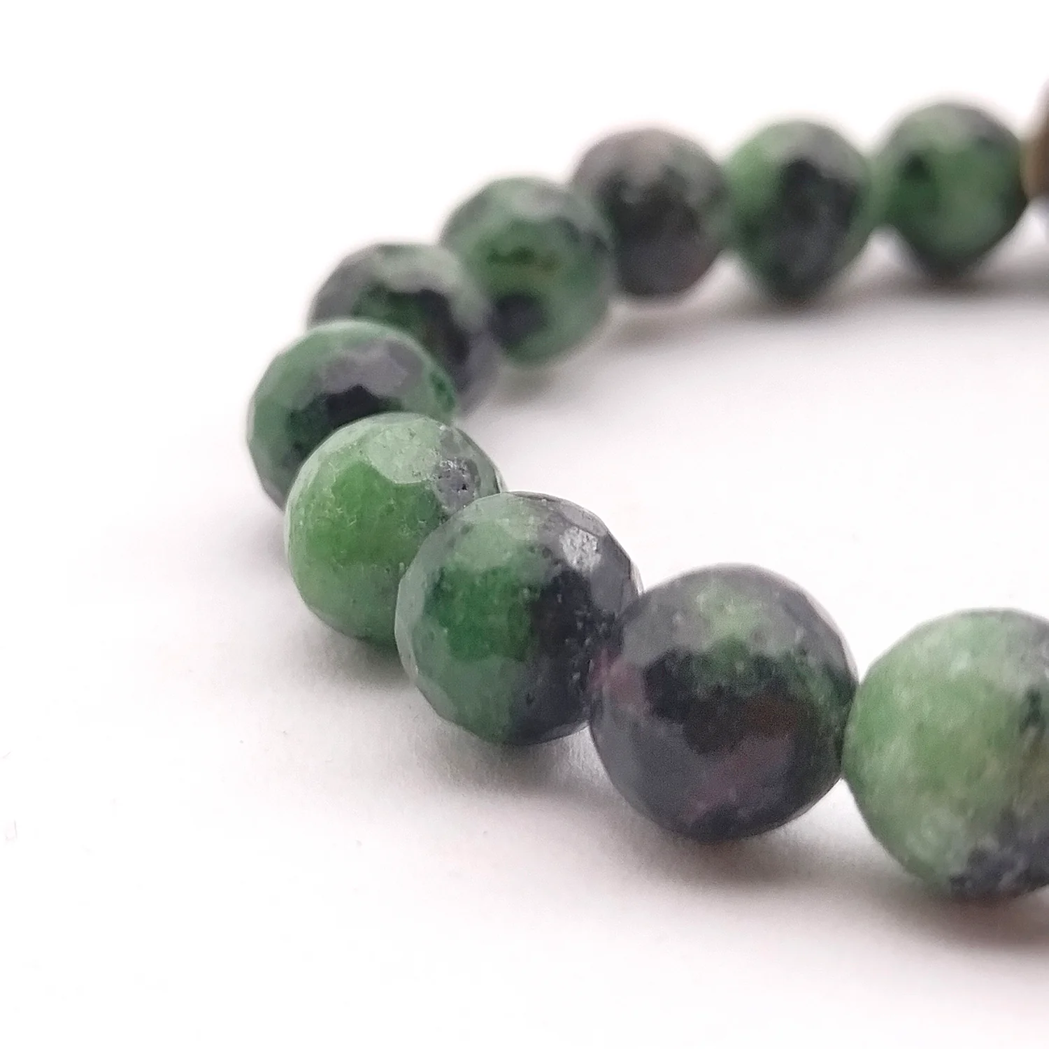 Ruby Zoisite Diamond Cut Bracelet - To Increases Fertility - Image 5