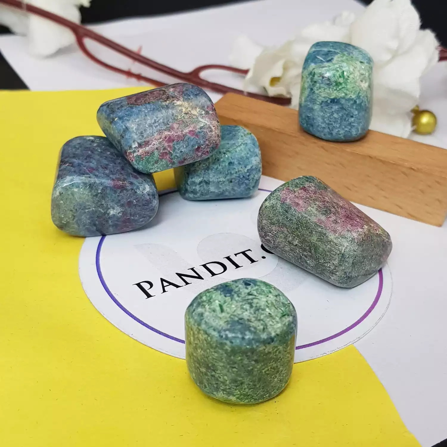 Ruby Zoisite Tumble Stones - Image 2