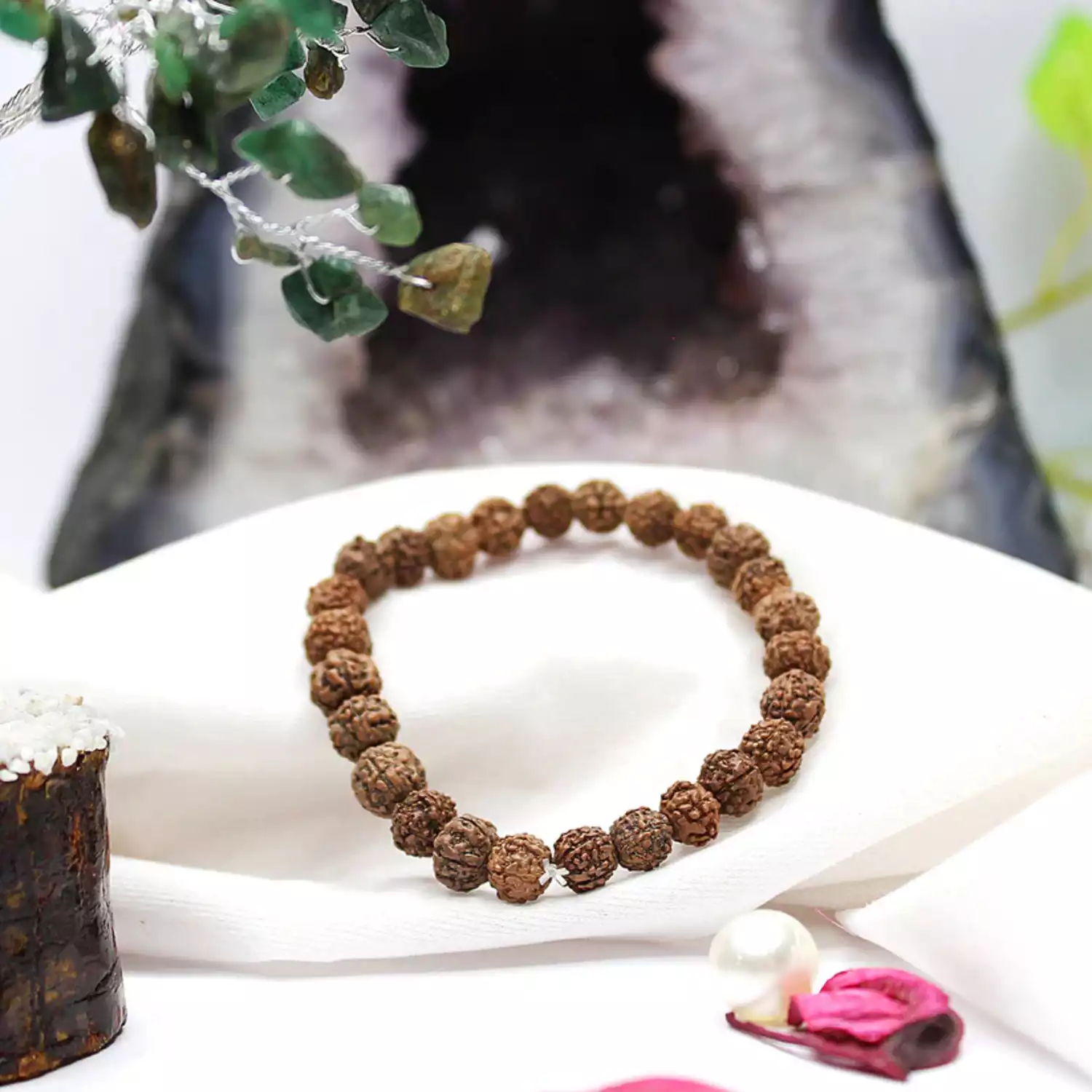 Rudraksha Bracelet - To Clear Karmas and Remove Faults - Image 4