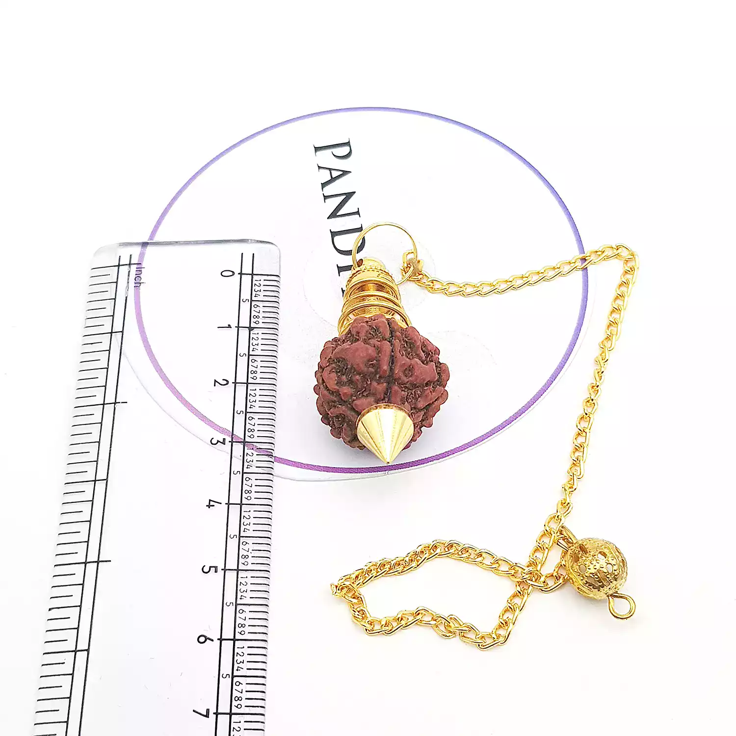 Rudraksha Dowsing Pendulum - For High Vibrations & Detect Evil Energy - Image 4