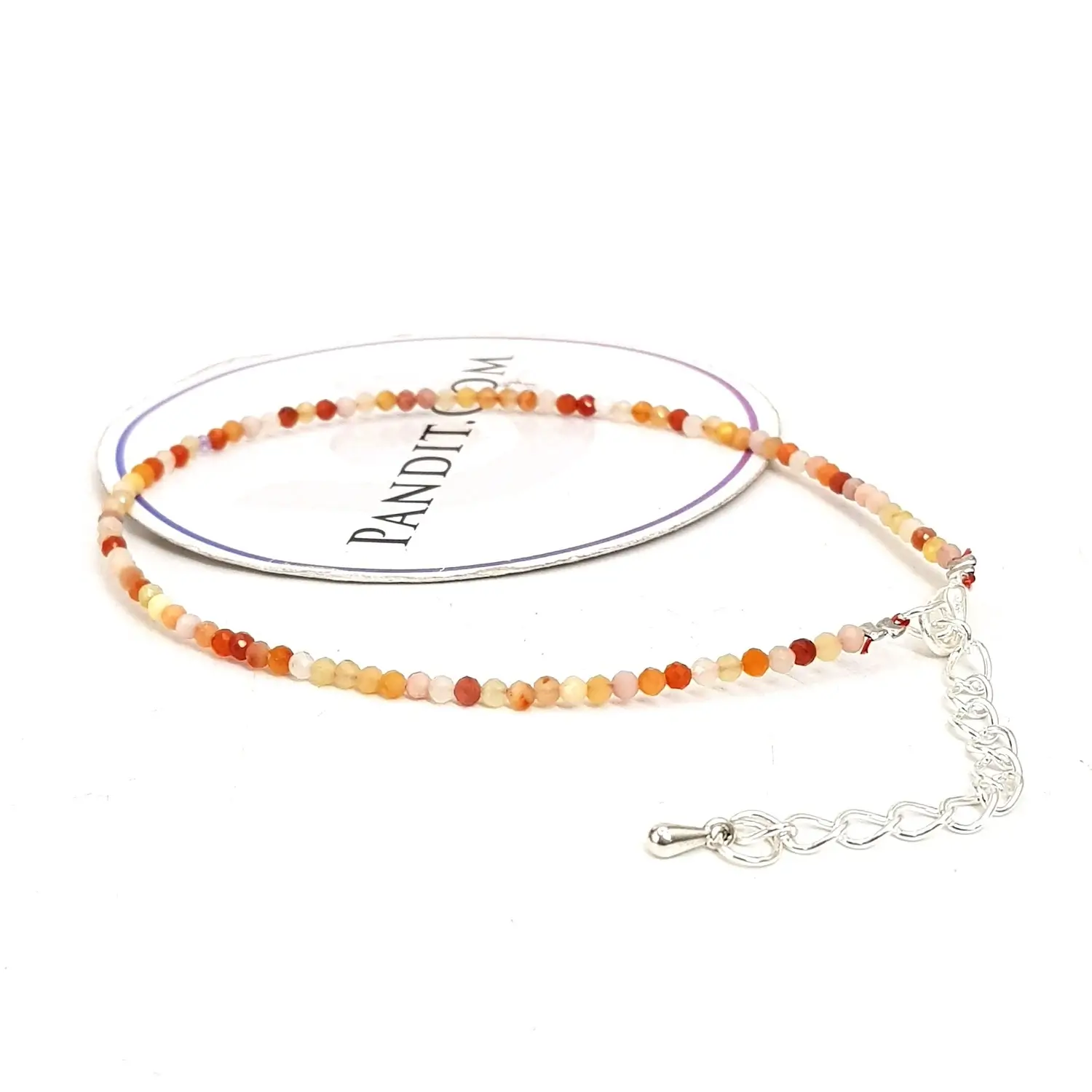 Rutilated Quartz Anklet - Image 2