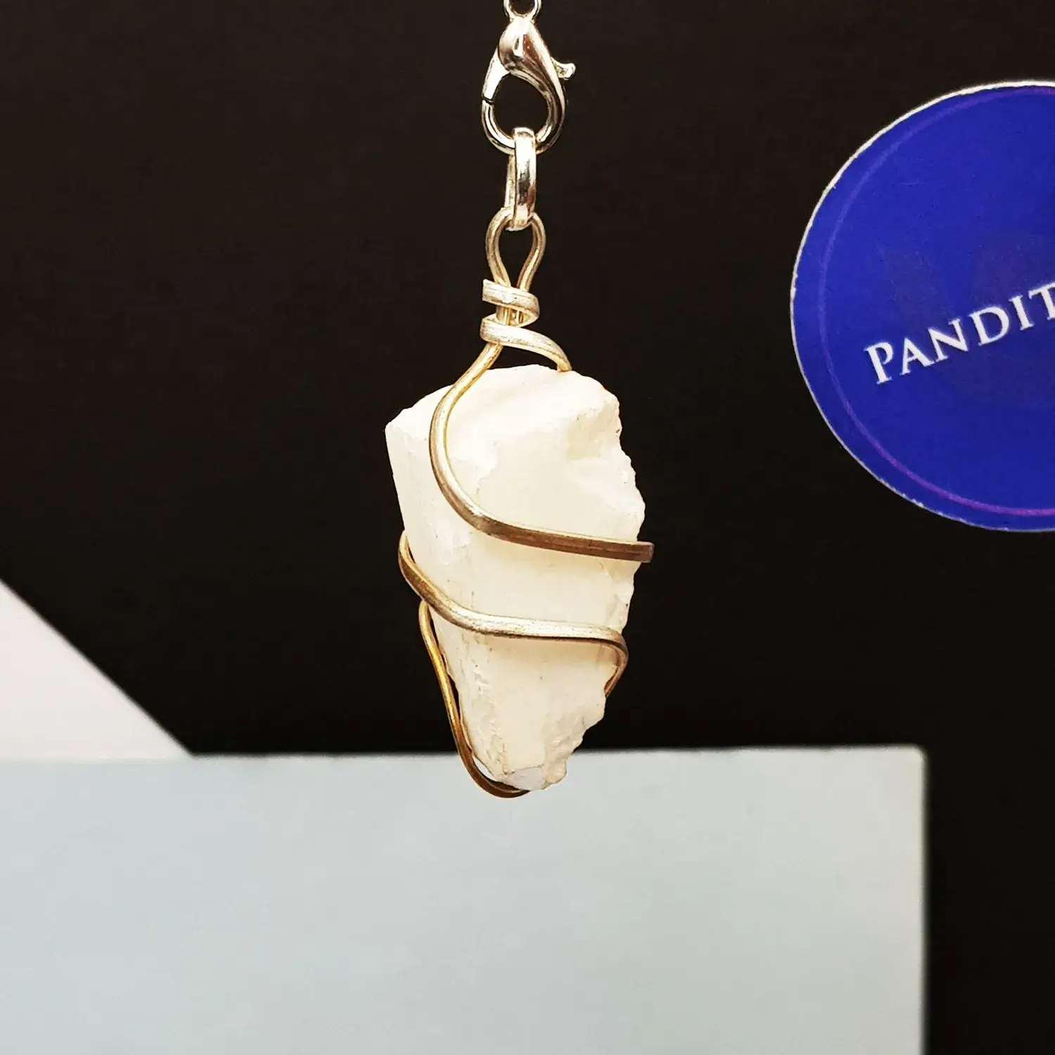 Scolecite Spiral Pendant - Image 3