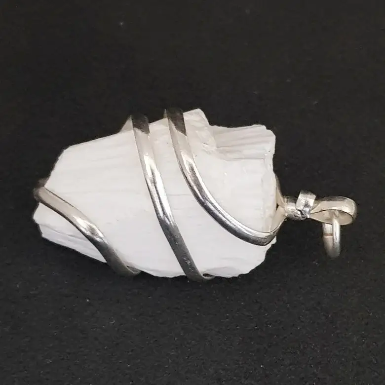 Scolecite Spiral Pendant - Image 7