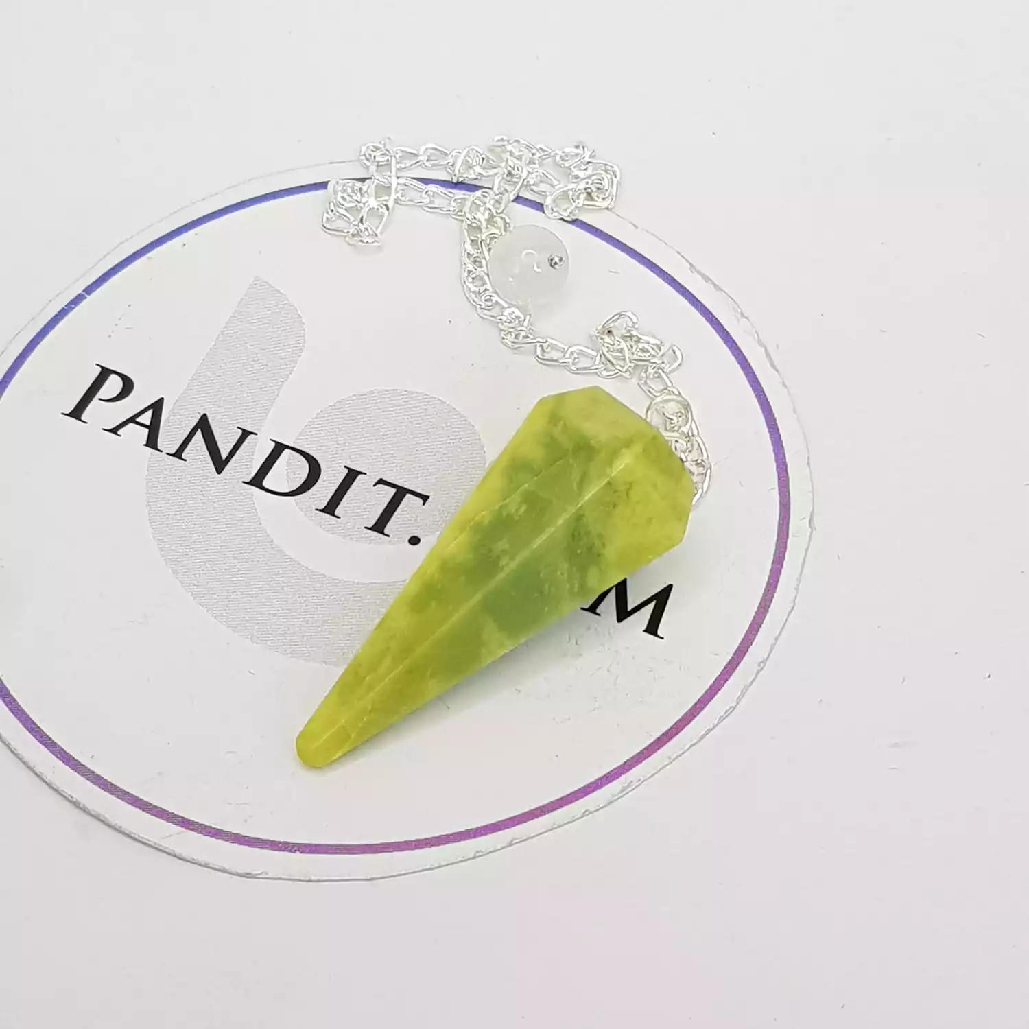 Serpentine Dowsing Pendulum - Image 3
