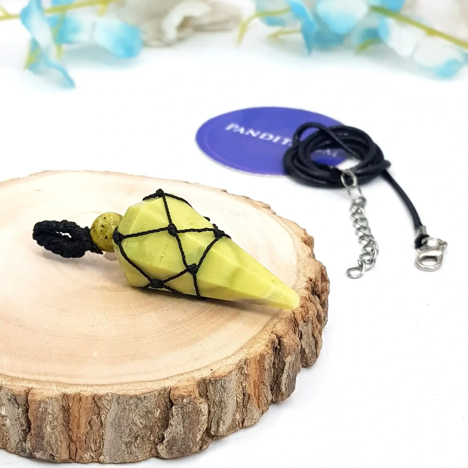 Serpentine Dowsing Pendulum - Image 6