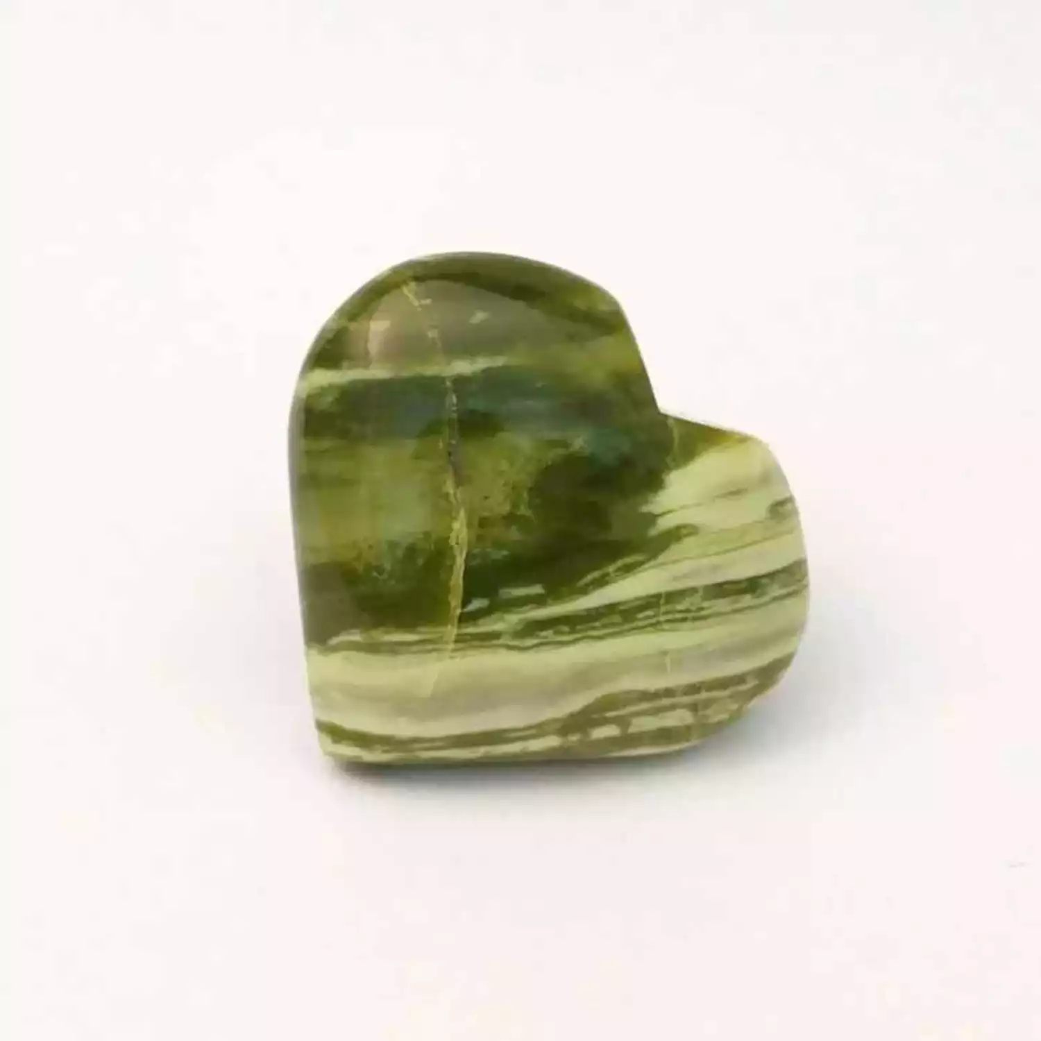 Serpentine Healing Crystal Heart Stone - To Awaken Kundalini - Image 4