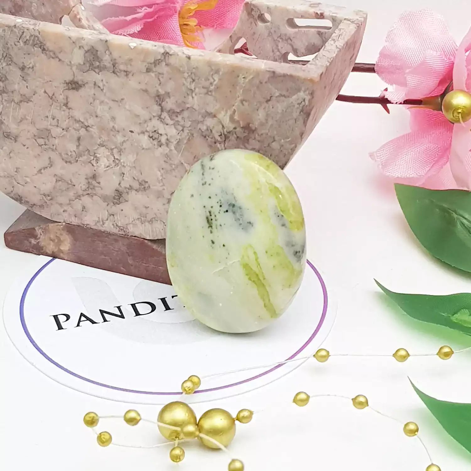Serpentine Worry Stone - To Increase Spirituality & Fertility - Image 2