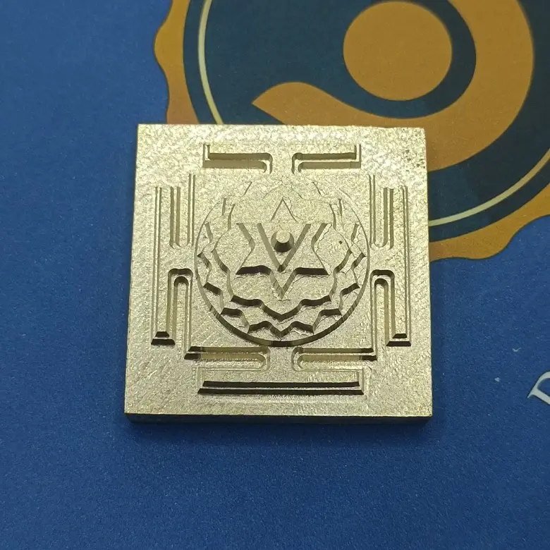 Shri Baglamukhi Brass Yantra - Image 6