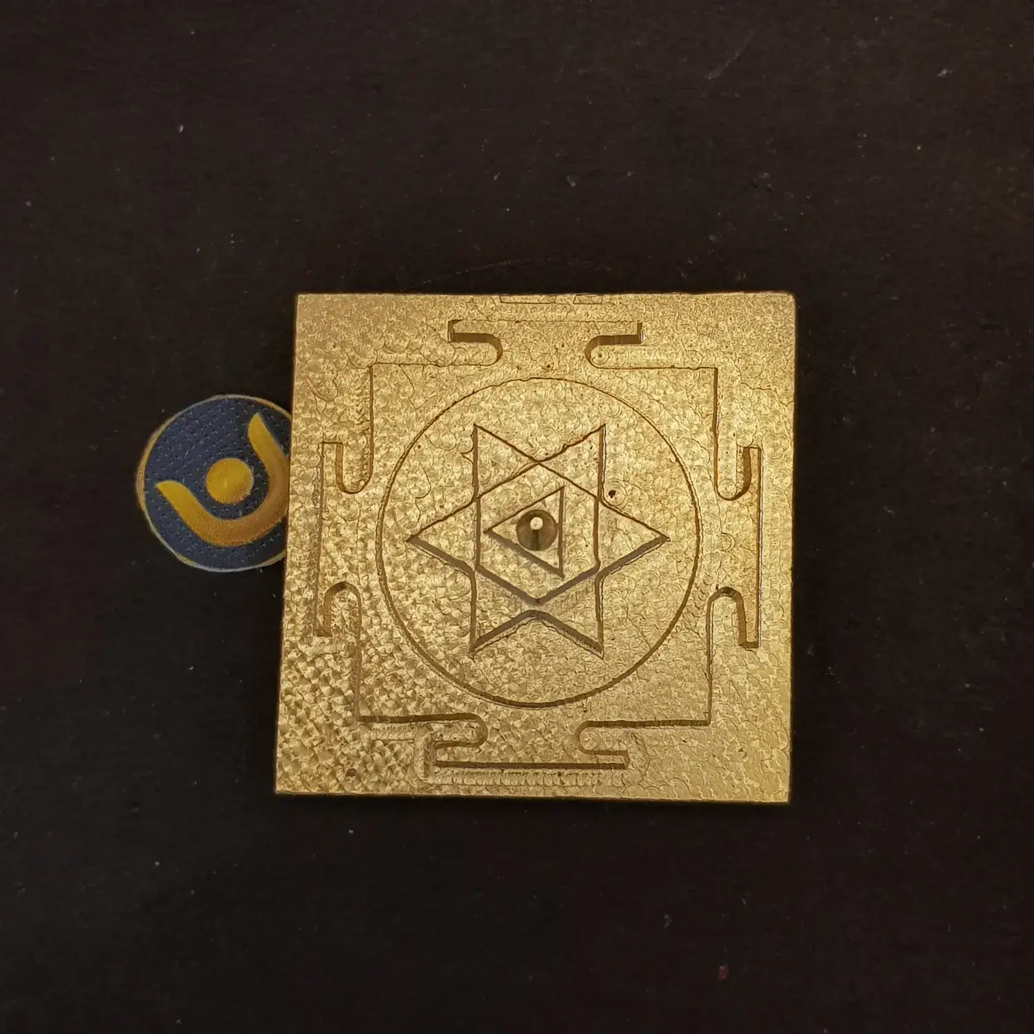 Shri Kuber Brass Yantra - Image 3