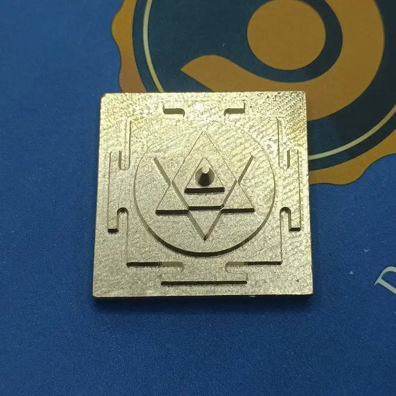 Shri Kuber Brass Yantra - Image 6