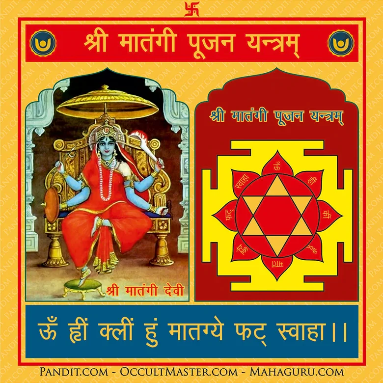 Shri Matangi Pujan Yantra - Image 3