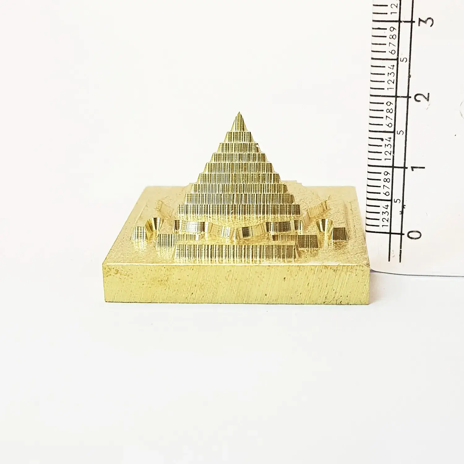 Shri Tripur Bhairavi Pujan Brass Yantra - Image 4
