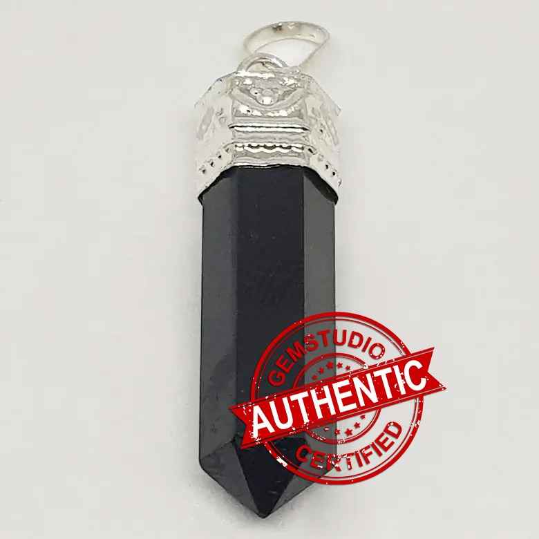 Shungite Cap Pencil Pendant - Image 6