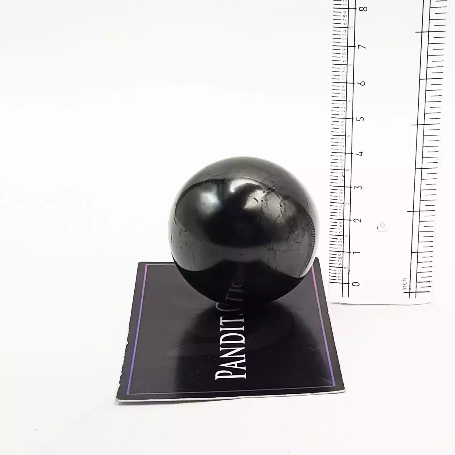 Shungite Crystal Ball - For Physical Healing & Well-Being - Image 3
