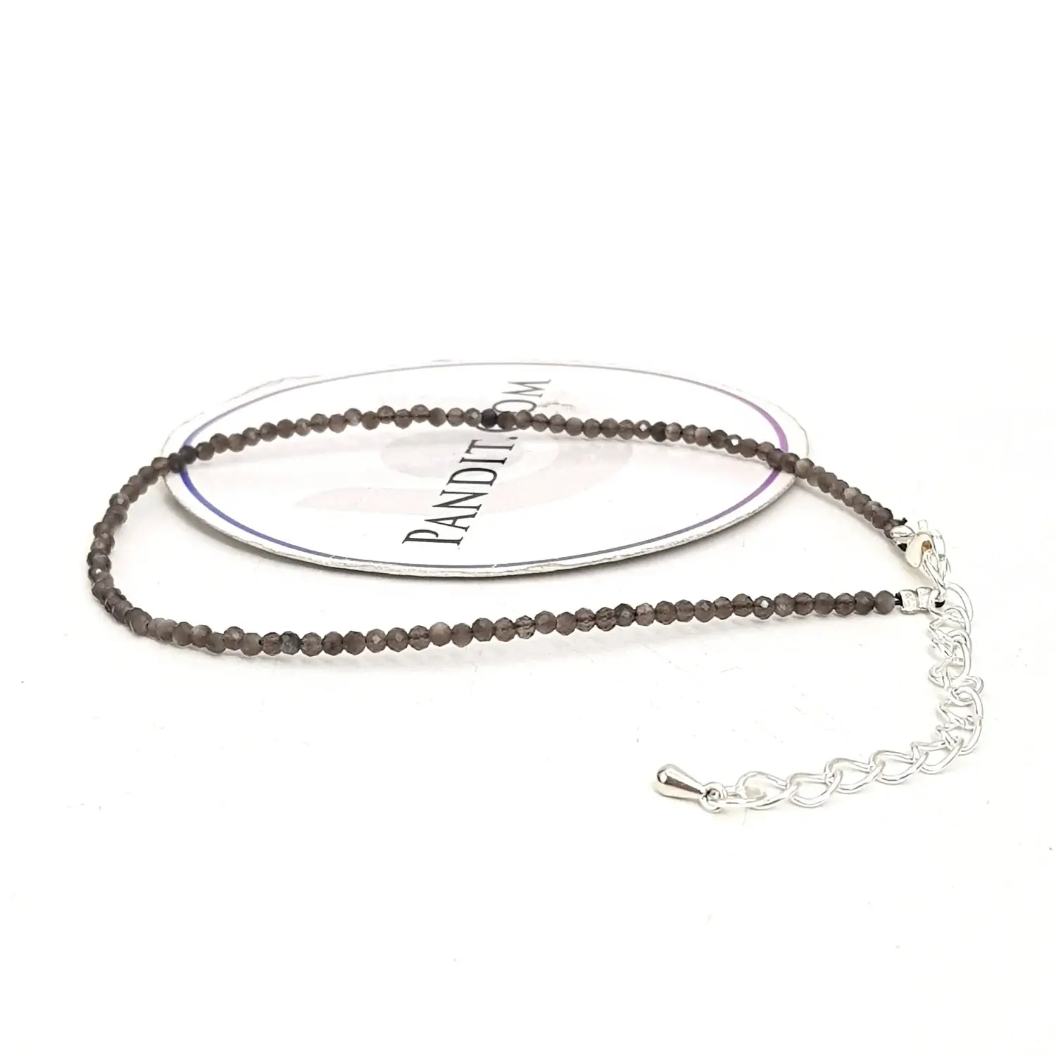 Silver Moonstone Anklet - Image 2