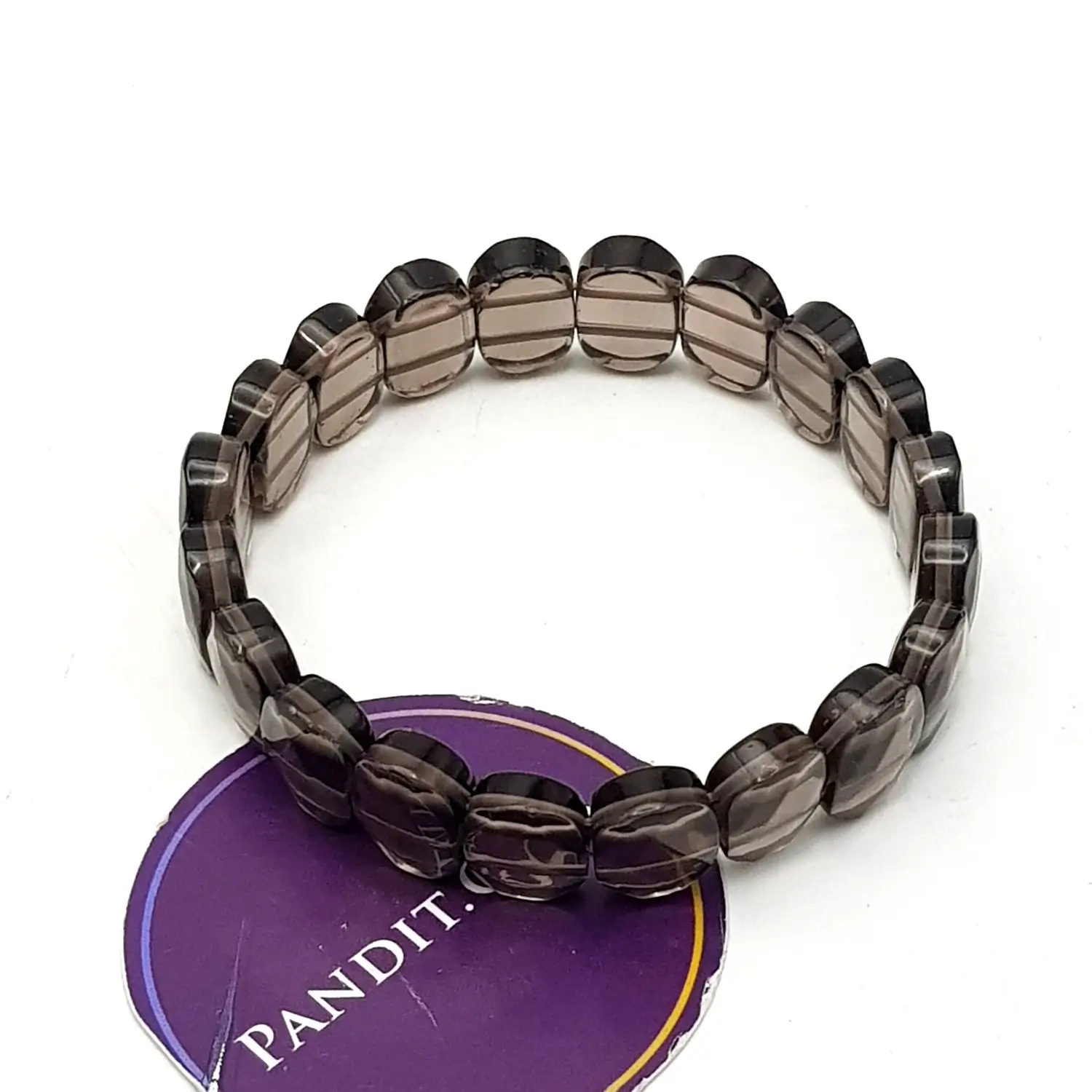 Smoky Quartz Oval Faceted Bracelet - Image 5