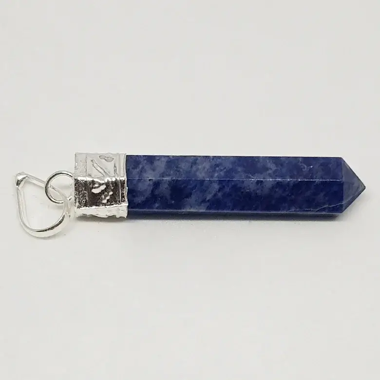 Sodalite Cap Pencil Pendant - Image 6