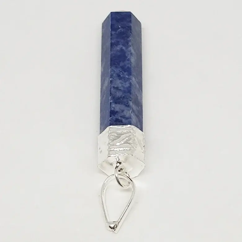 Sodalite Cap Pencil Pendant - Image 7