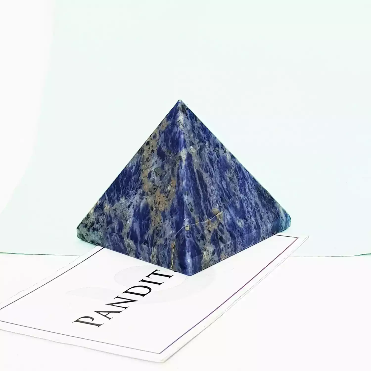 Sodalite Crystal Pyramid - Image 3