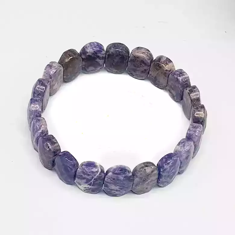 Sodalite Oval Faceted Bracelet - To Remove Confusion & Phobias - Image 10