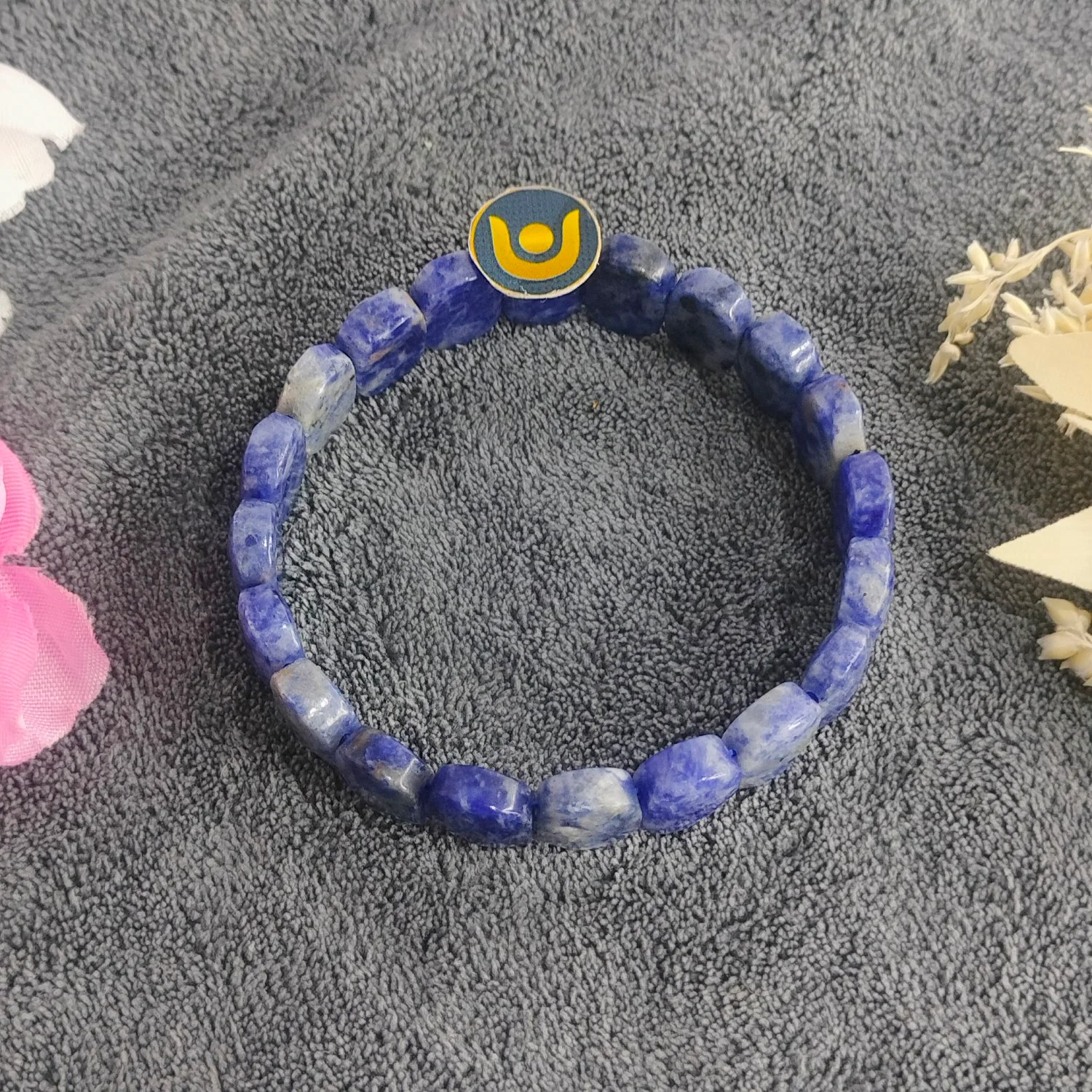 Sodalite Oval Faceted Bracelet - To Remove Confusion & Phobias - Image 4