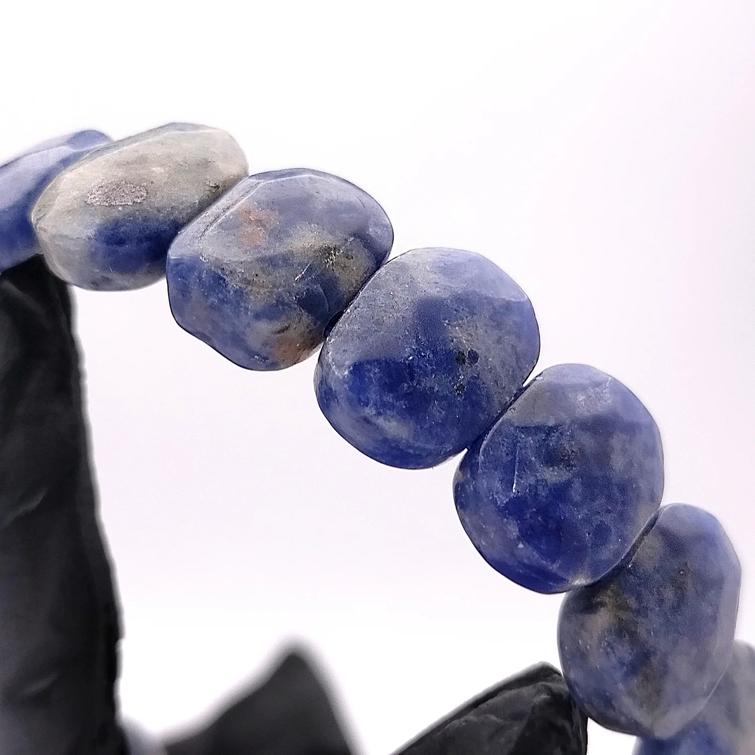 Sodalite Oval Faceted Bracelet - To Remove Confusion & Phobias - Image 8