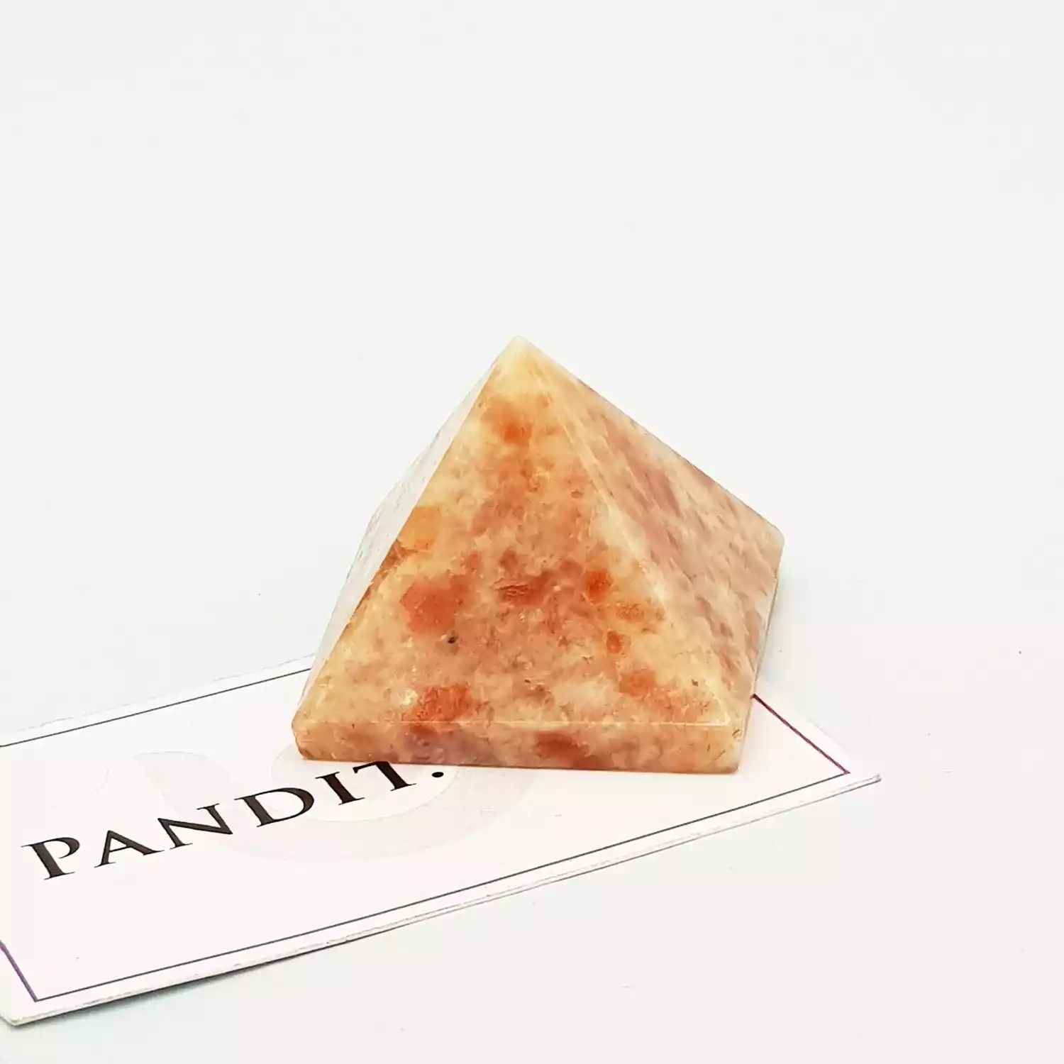Sunstone Crystal Pyramid - Image 3