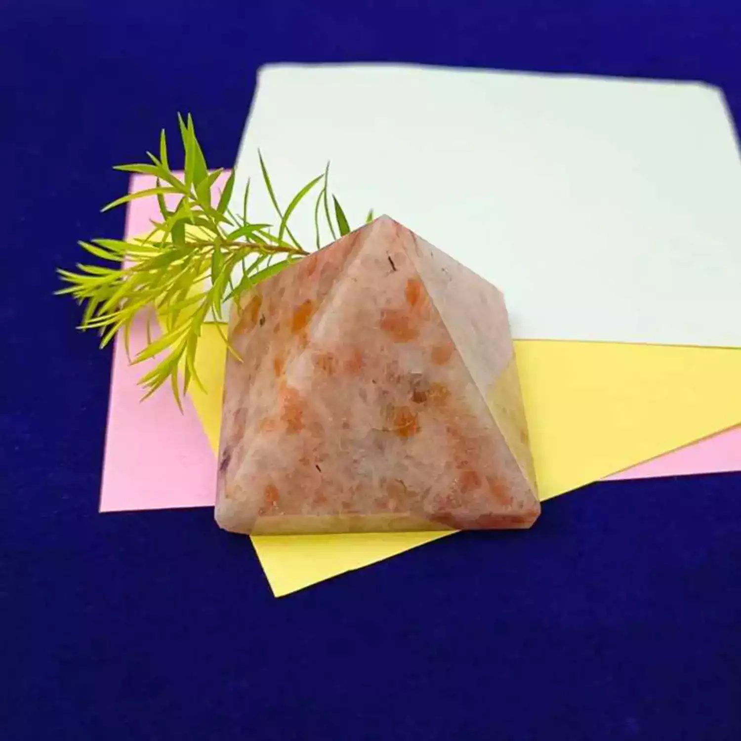 Sunstone Crystal Pyramid - Image 4