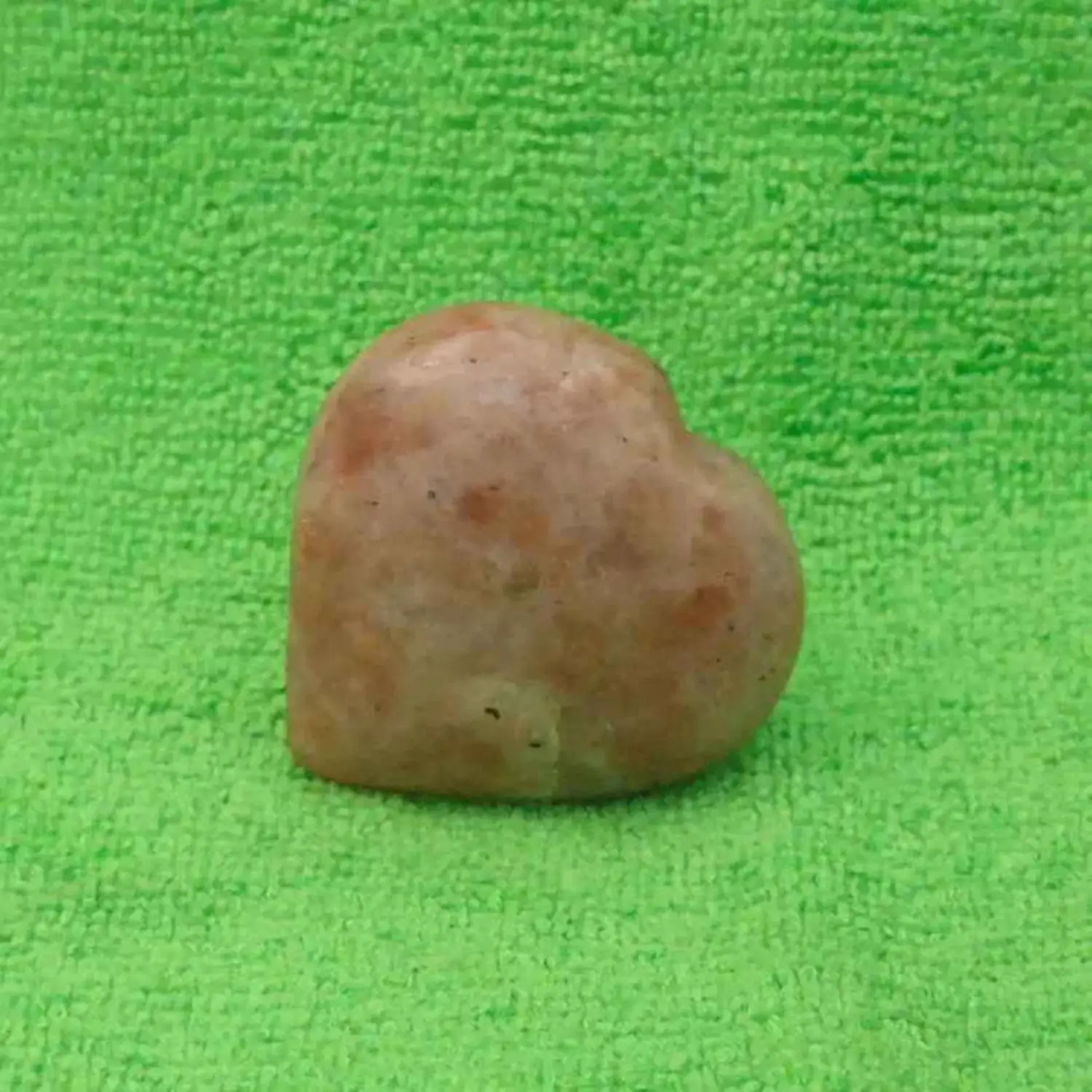 Sunstone Healing Crystal Heart Stone - To Increase Honour - Image 3