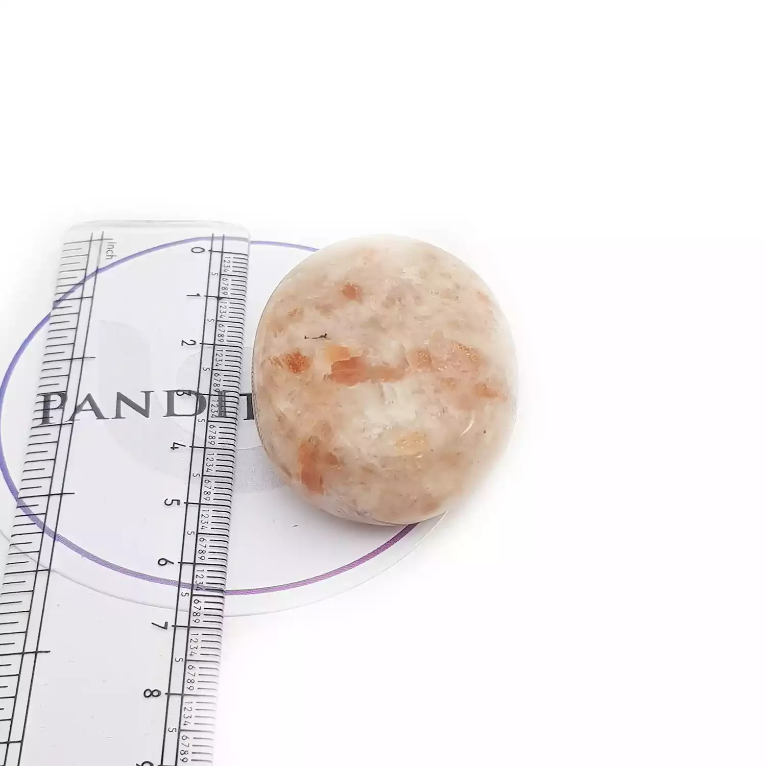 Sunstone Healing Crystal Palm Stone - Image 4