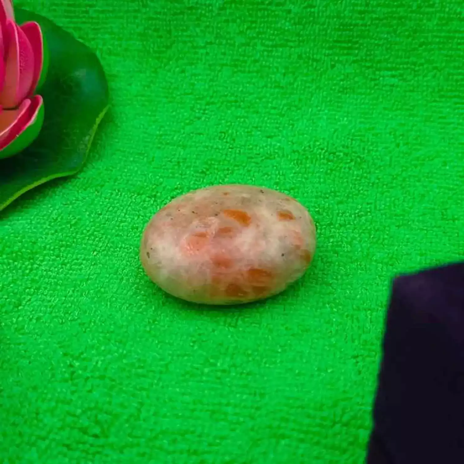 Sunstone Healing Crystal Palm Stone - Image 6