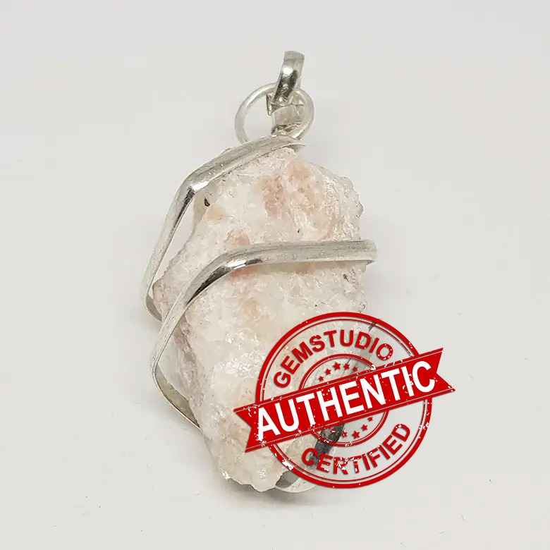 Sunstone Spiral Pendant - Image 4