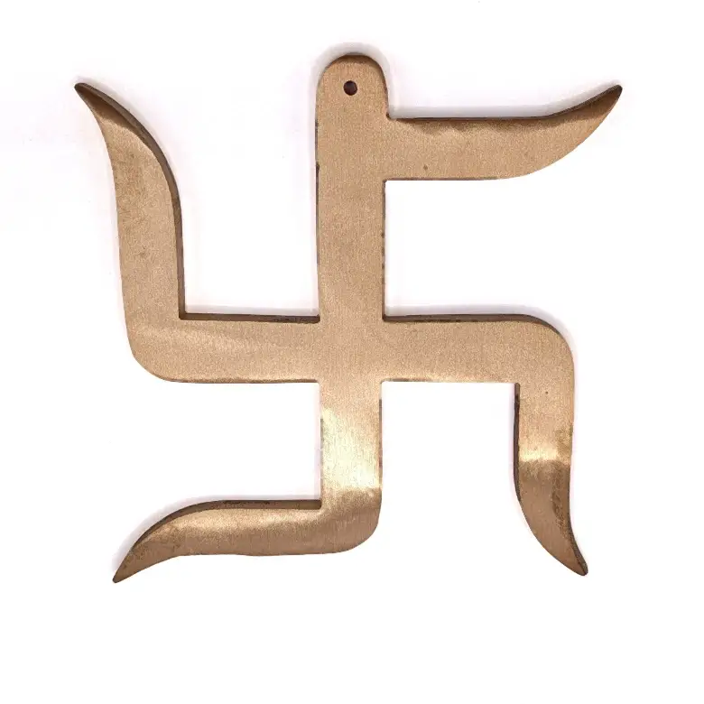 Swastik Copper Wall Hanging