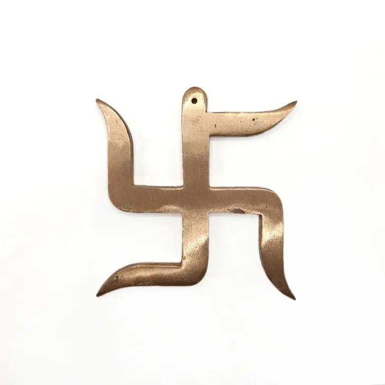Swastik Copper Wall Hanging - Image 3