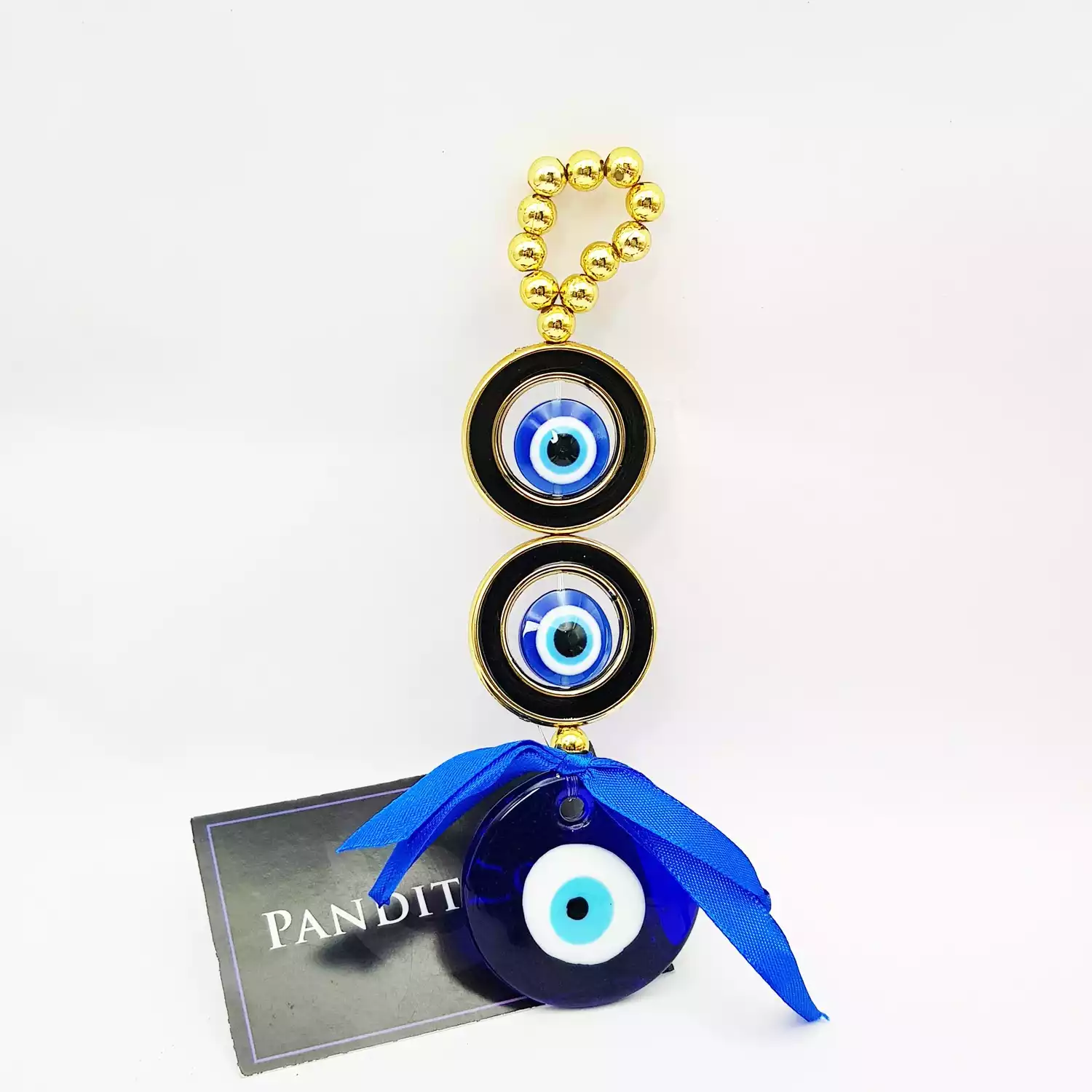 Three Layered Evil Eye Hanging for Protection - Image 3