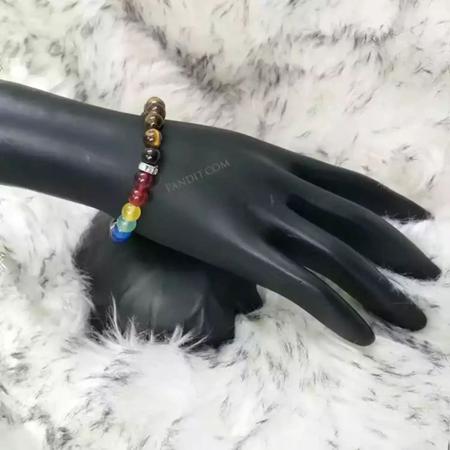 Tiger 7 Chakra Bracelet - For Healthy & Appealing Look - Image 3