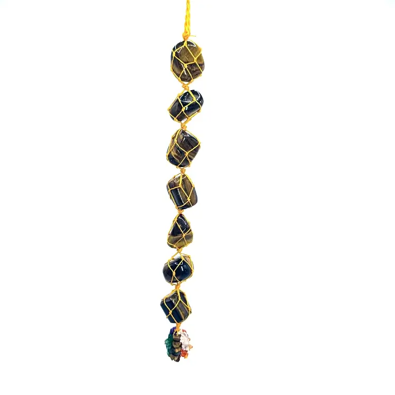 Tiger Eye Car Hanging Tumble Stones - Image 4
