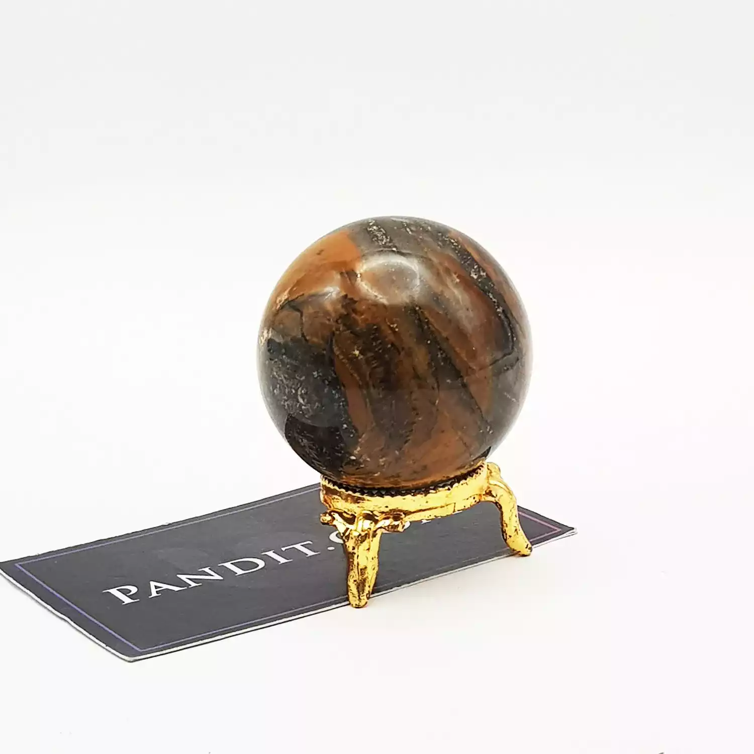 Tiger Eye Crystal Ball - For Inner Strength and Courage - Image 4